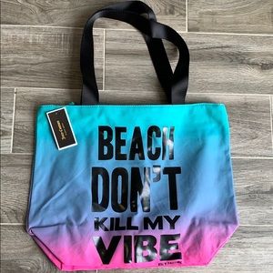 New Juicy Couture Tote Bag Handbag Beach Ombre